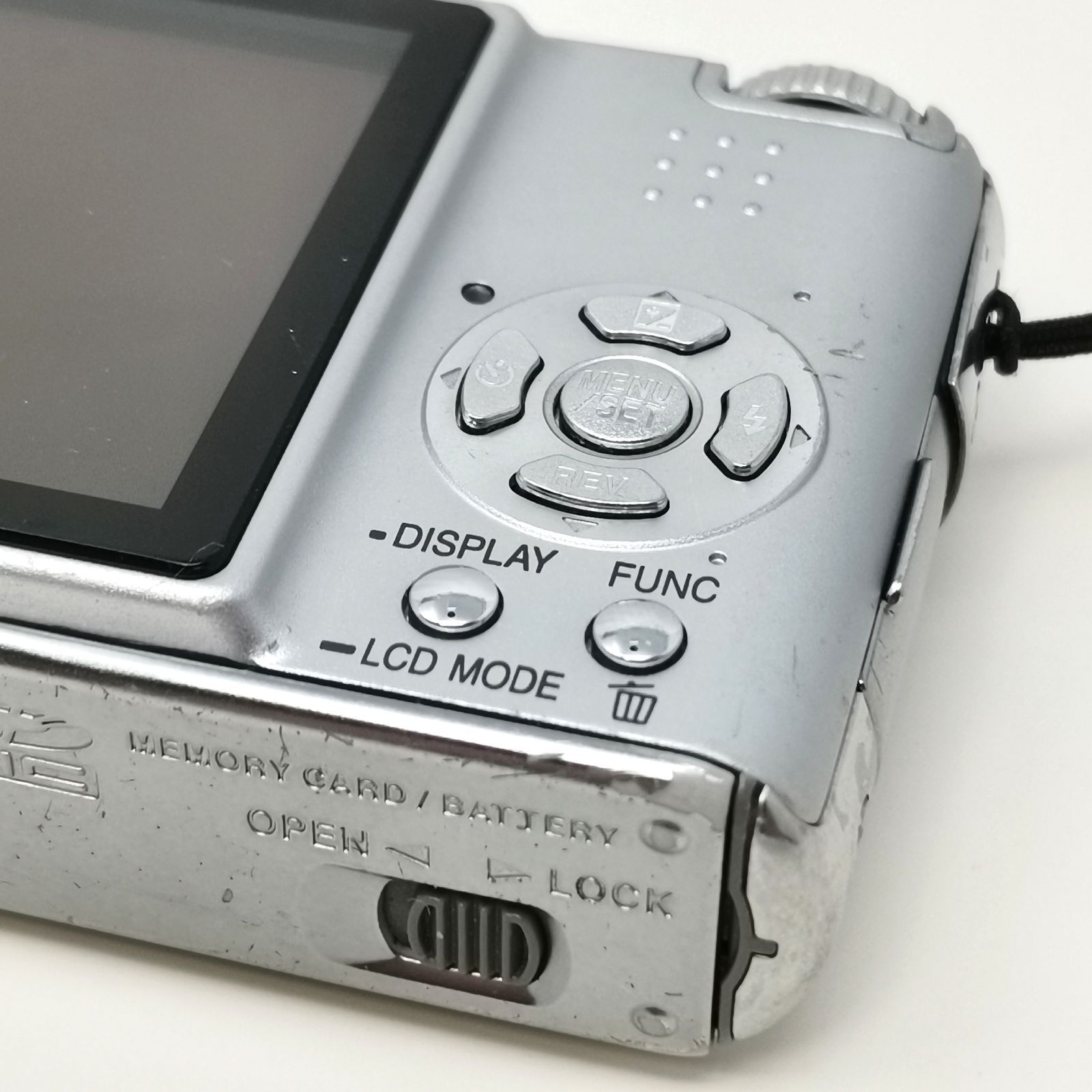 パナソニック LUMIX DMC-FX30 シルバー 動作確認済み デジタル