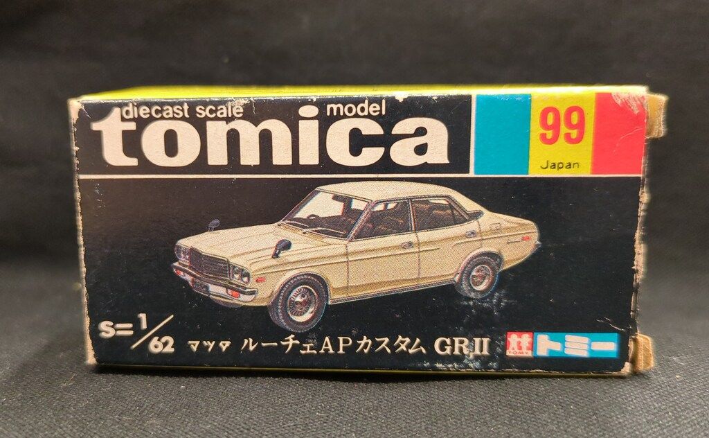 美品　トミカ マツダ ルーチェAPカスタム GRⅡ Amazon | イイノ特注 トミカ マツダ ルーチェ AP カスタム GR.II