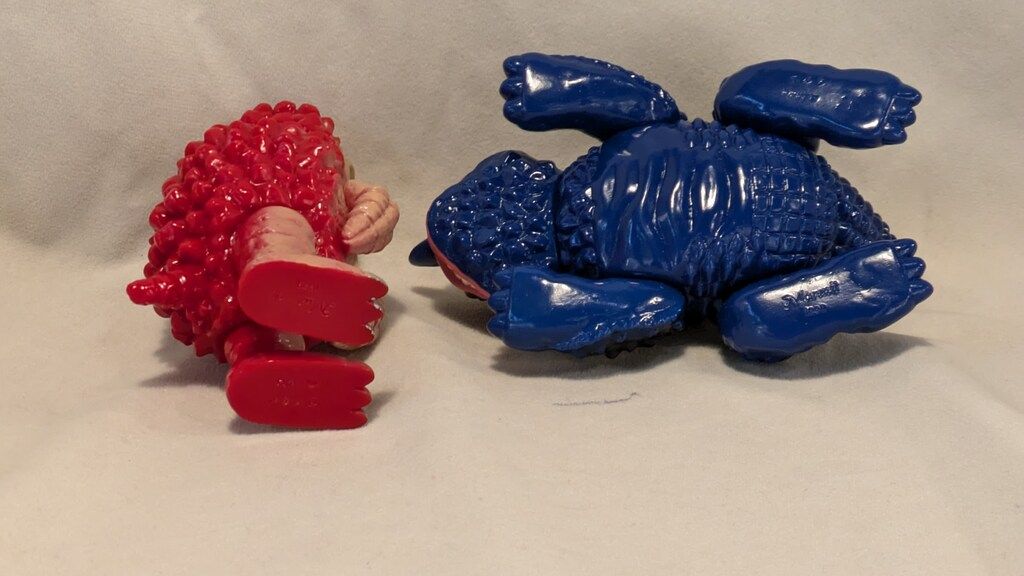 マーミット 世紀の大怪獣シリーズ/ビニパラベビー ピグモン&マグラー