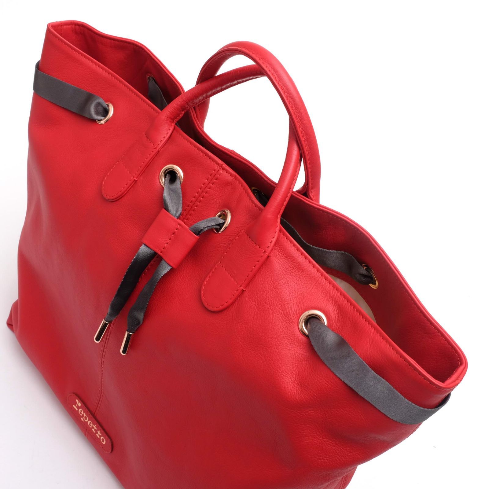 レペット／Repetto バッグ トートバッグ 鞄 ハンドバッグ レディース 女性 女性用レザー 革 本革 レッド 赤 Tote Arabesque  アラベスク - メルカリ