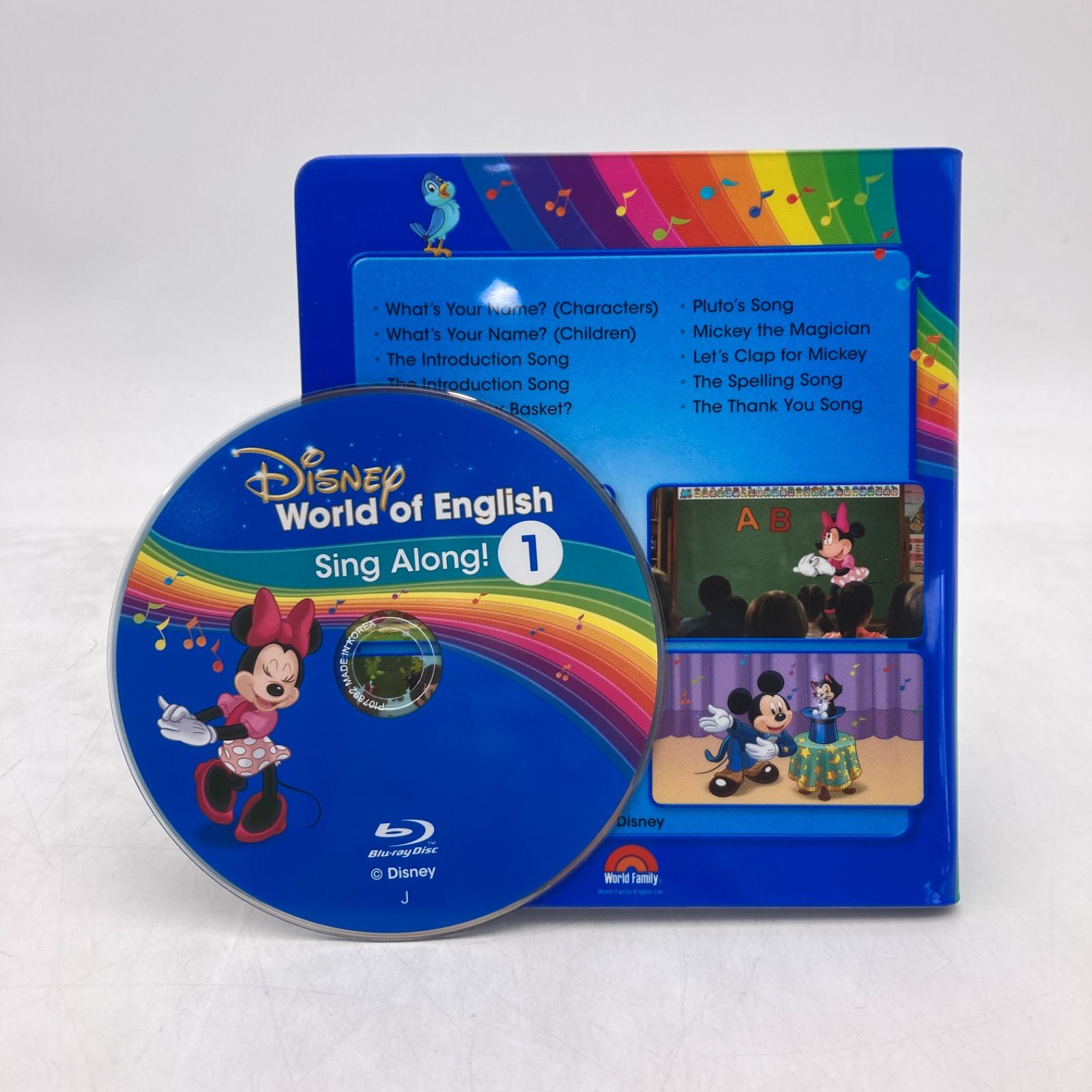 シングアロングブック＆CD｜ディズニー英語システム中古販売