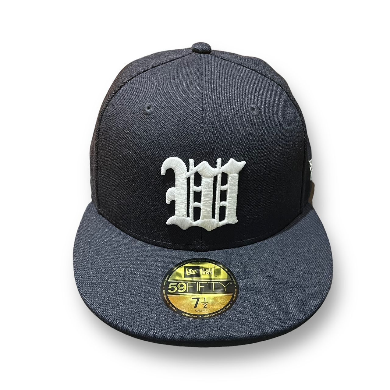 新品 WACKO MARIA NEW ERA 23AW 59FIFTY CAP NAVY 23FW-WMA-CP01 刺繡 