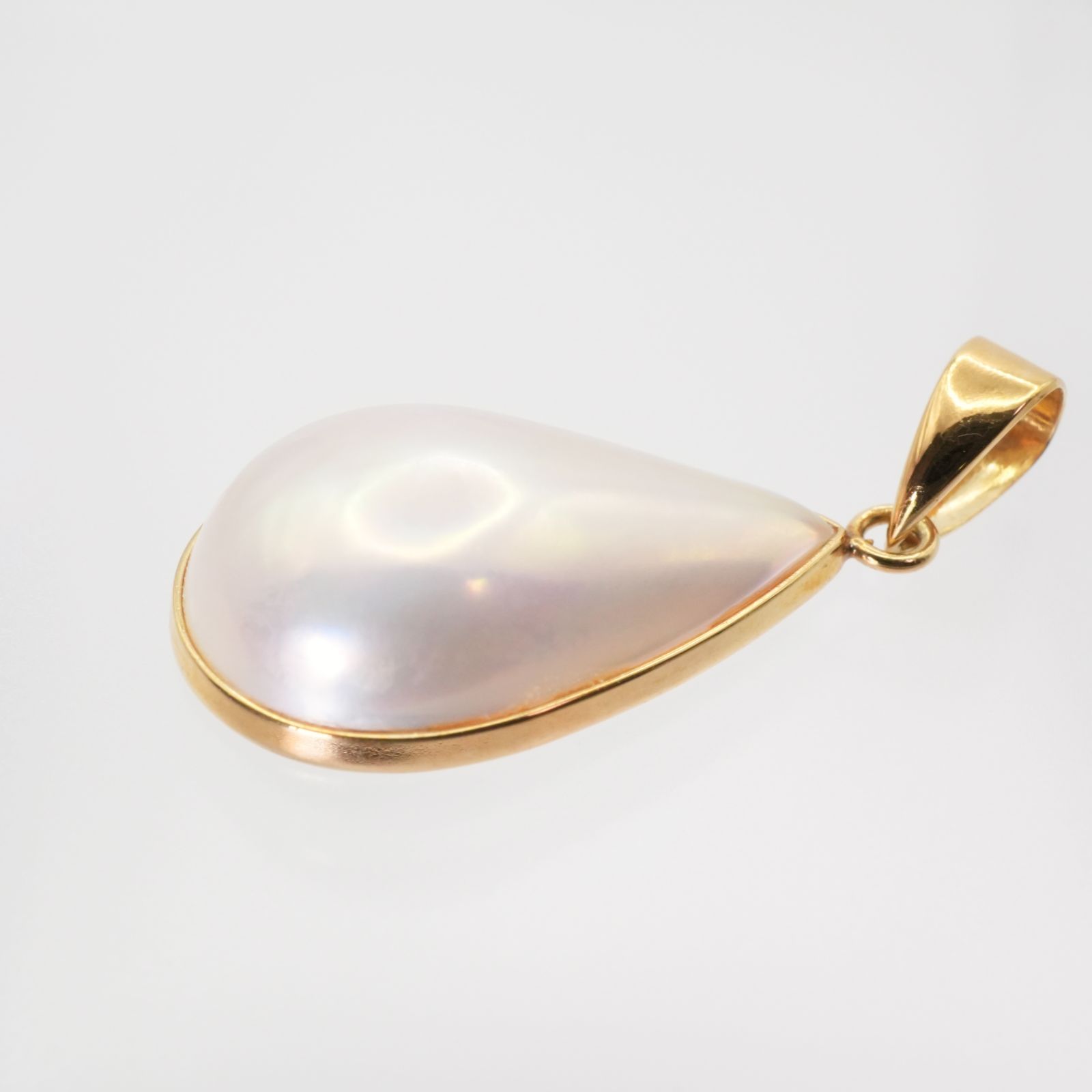 タサキ k18 マベパール ネックレストップ