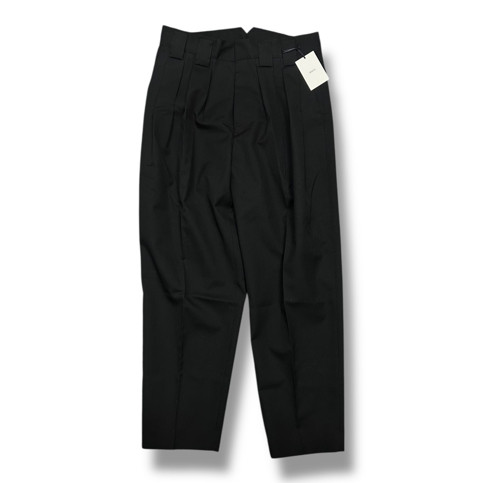 参考上代41800円 未使用品 stein 23SS DOUBLE WIDE TROUSERS