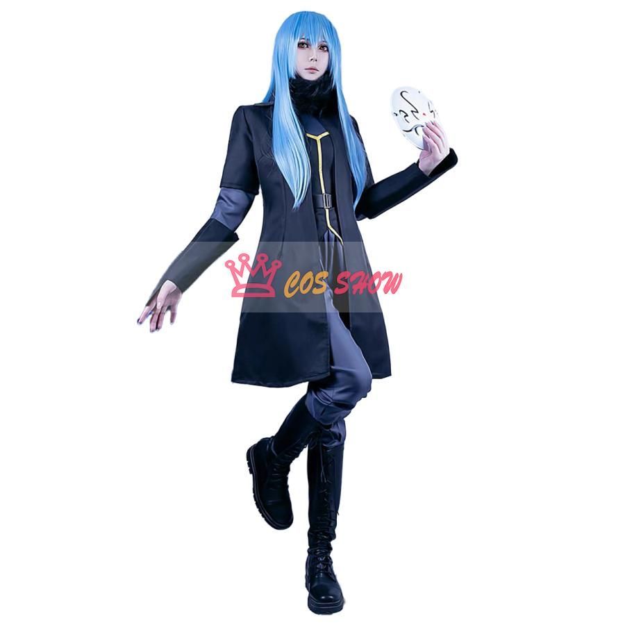 転生したらスライムだった件 紅蓮の絆編 魔王リムル テンペス コスプレ衣装 仮面付き cosplay 仮装 髪飾り付き 日常服 イベント クリスマス