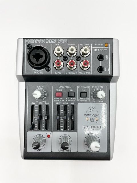 美品】Behringer ベリンガー USBオーディオインターフェース搭載DAW対応ミキサー 302USB XENYX - メルカリ