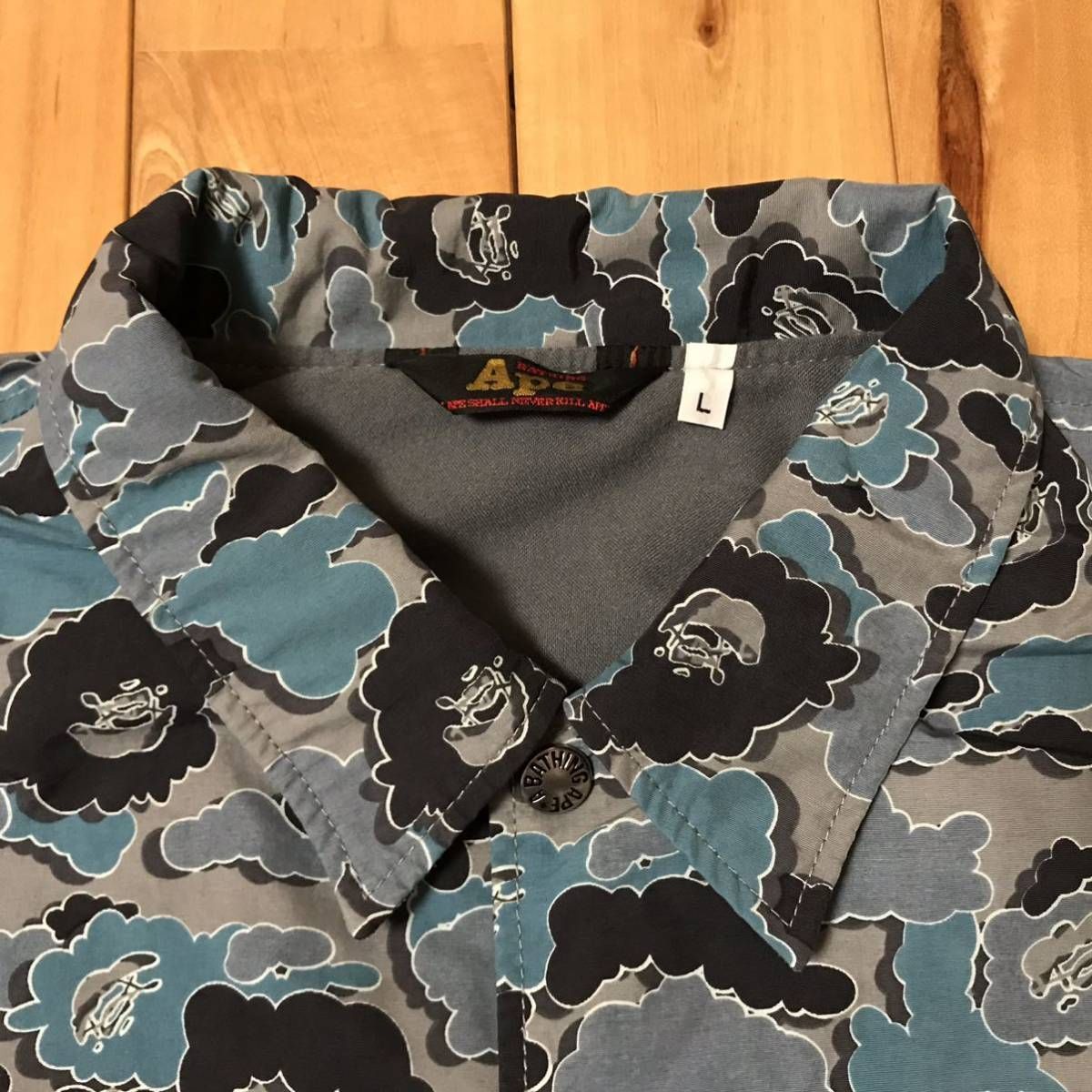 KAWS BAPE cloud camo コーチジャケット カウズ ベイプ 迷彩 - メルカリ