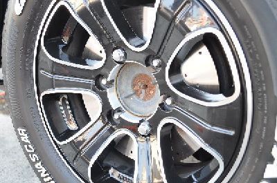 200系ハイエース用 フェイクロータースペーサー 1.5mm厚ディンプル