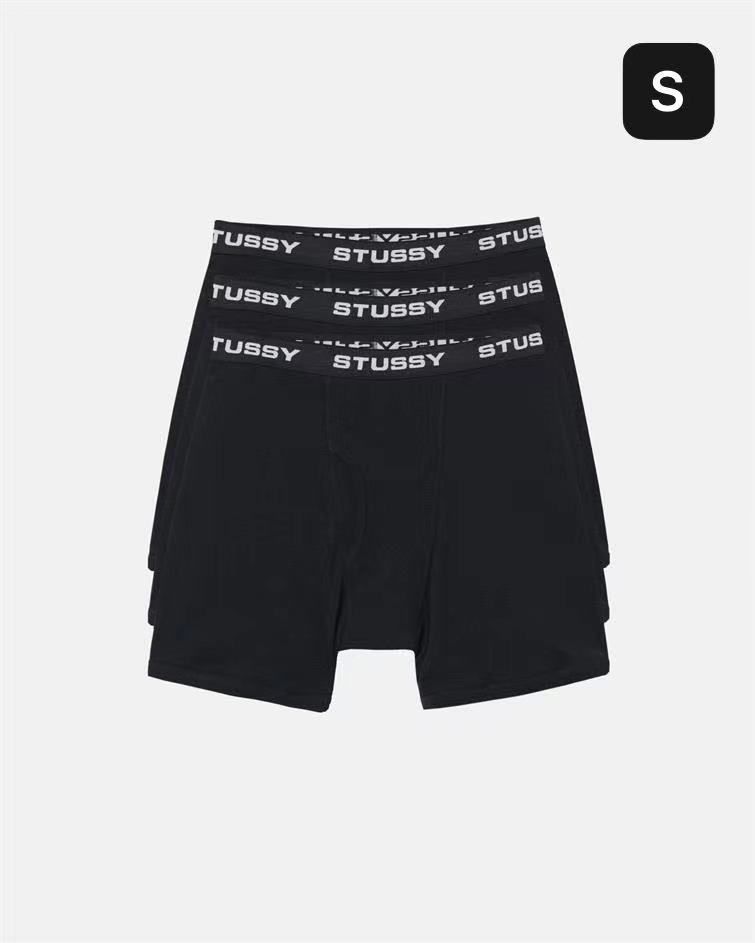 STUSSY STUSSY BOXER BRIEFS 3 枚入り S|M|L 男女兼用ボクサ一パンツ
