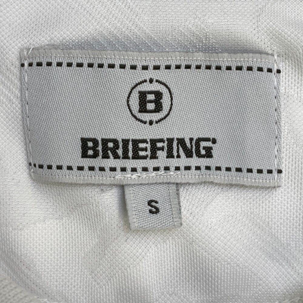 サイズ：S BRIEFING GOLF ブリーフィング 半袖ポロシャツ カモフラ柄