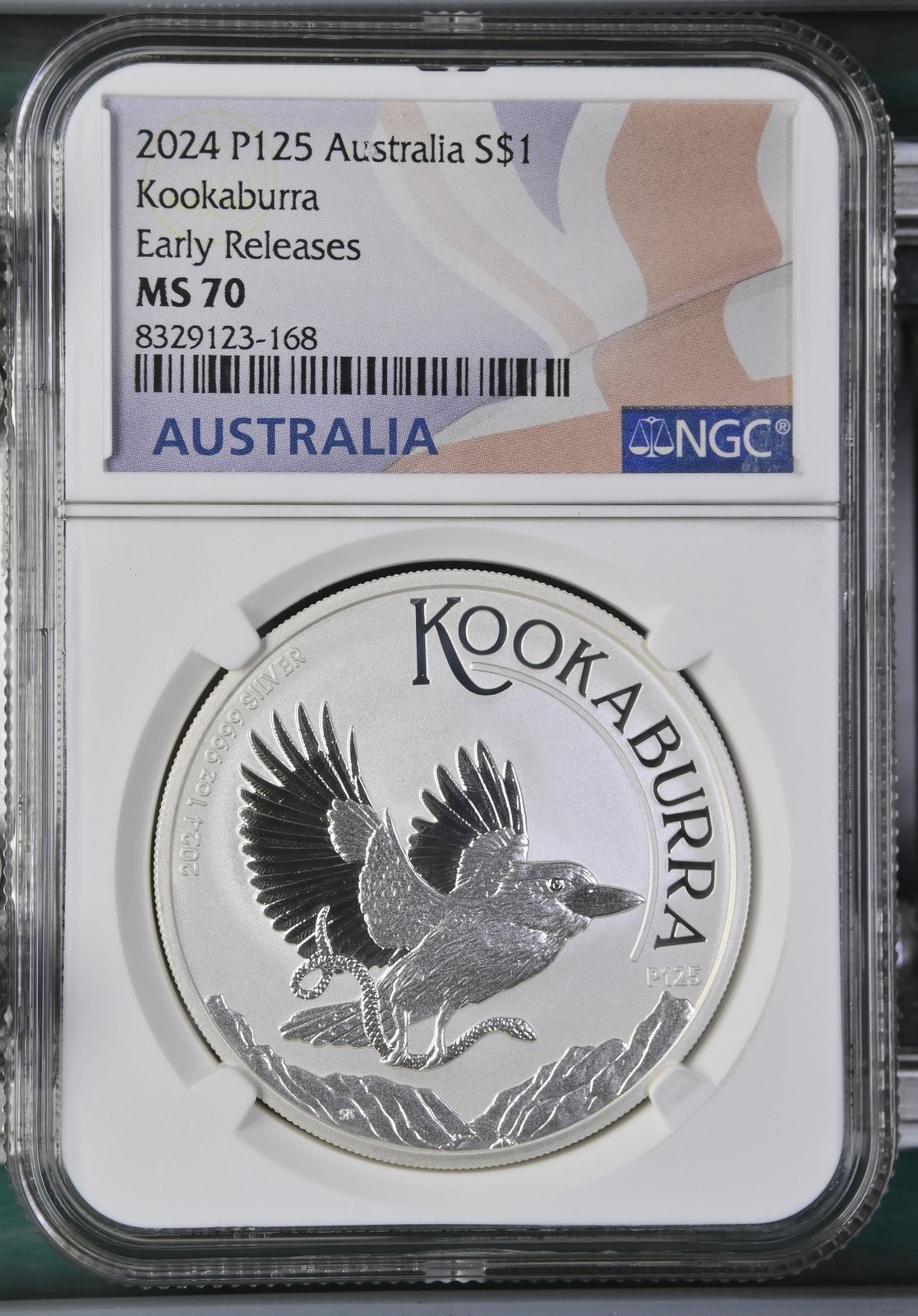 2025 ATRALIA Silver 30 DOLLARS NGC MS-70 P125 Kookaburra Early Releases