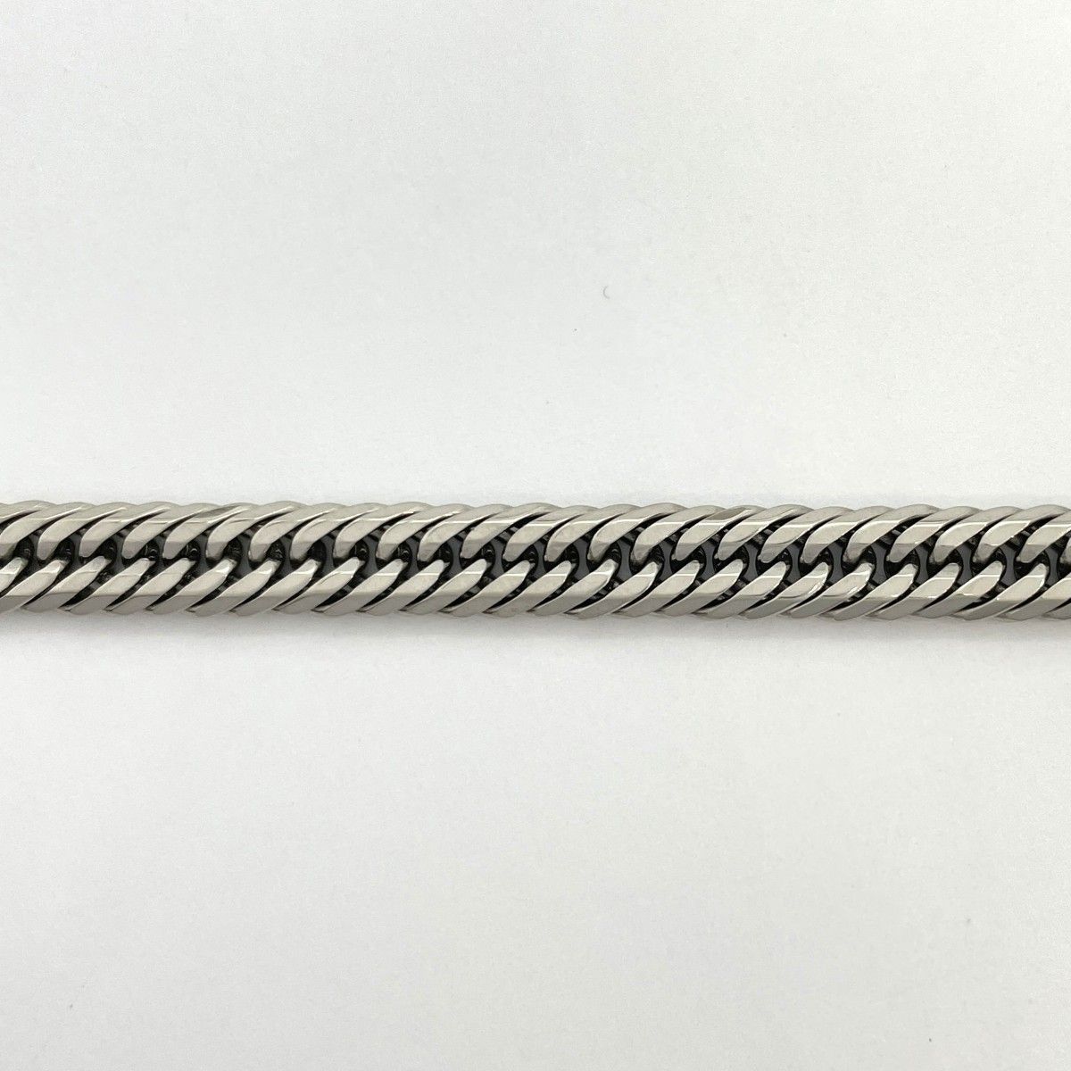 5khe038】喜平 ネックレス Pt850 プラチナ トリプル 12面 50.9cm 51.2g  