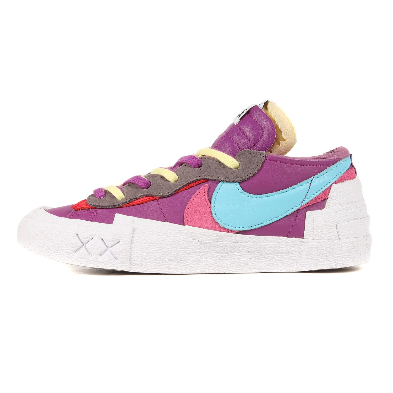 Sacai サカイ サイズ:26.5cm 21AW NIKE KAWS BLAZER LOW PURPLE DUSK (DM7901-500) ナイキ カウズ ブレザー ロー パープルダスク ラグーンパルス US8.5 ローカット スニーカー コラボ