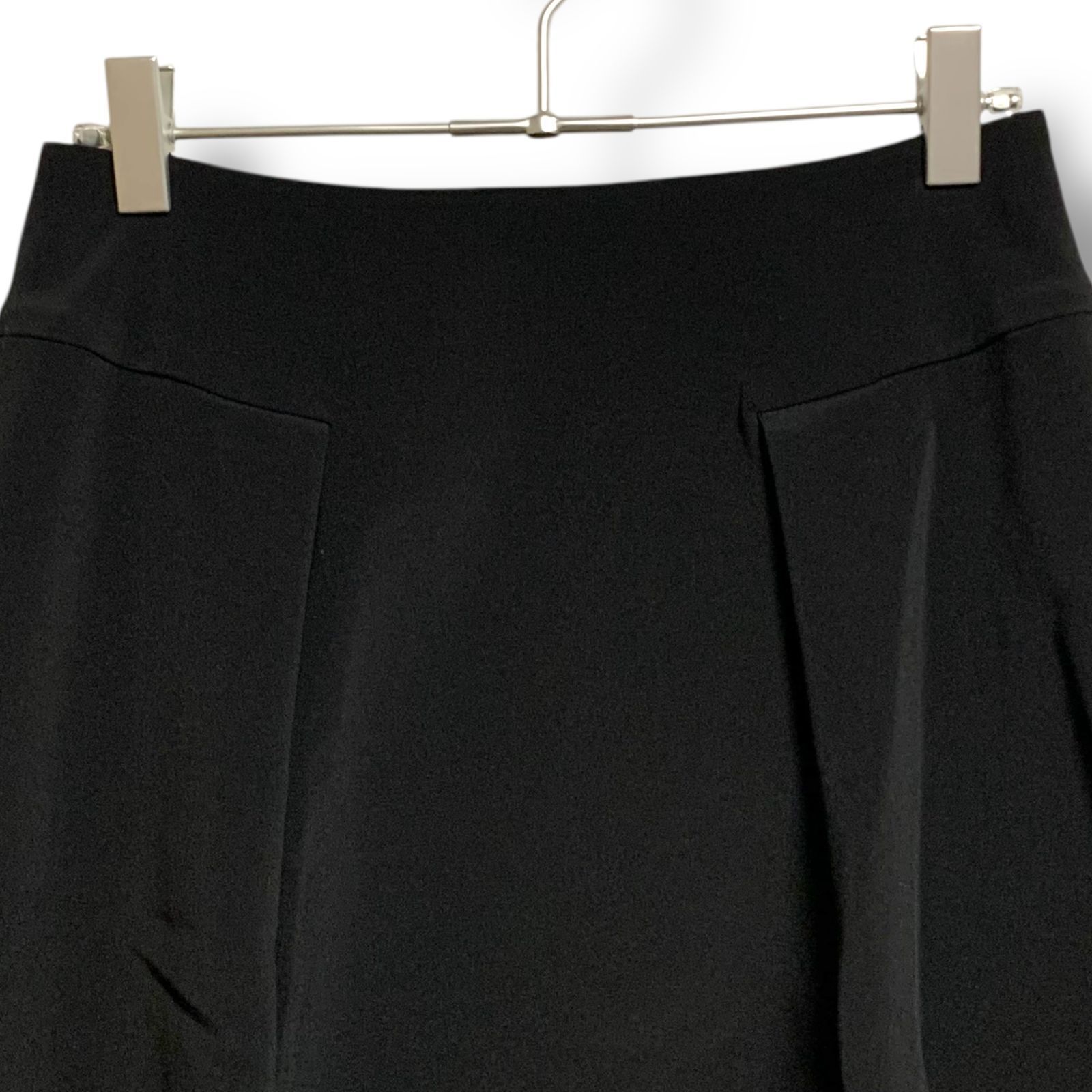 FOXEY NEW YORK フォクシーニューヨーク ブラック フ スカート プリーツ トリアセテート52 ポリエステル48 38 M レディース エレガント 35032-WASFT917 001131H GULLKHAN_COM