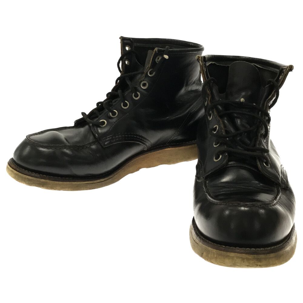 RED WING (レッド ウイング) 90s IRISH SETTER WORK BOOTS 7289 アイリッシュセッター ワークブーツ 旧羽タグ  ブラック US8.5E