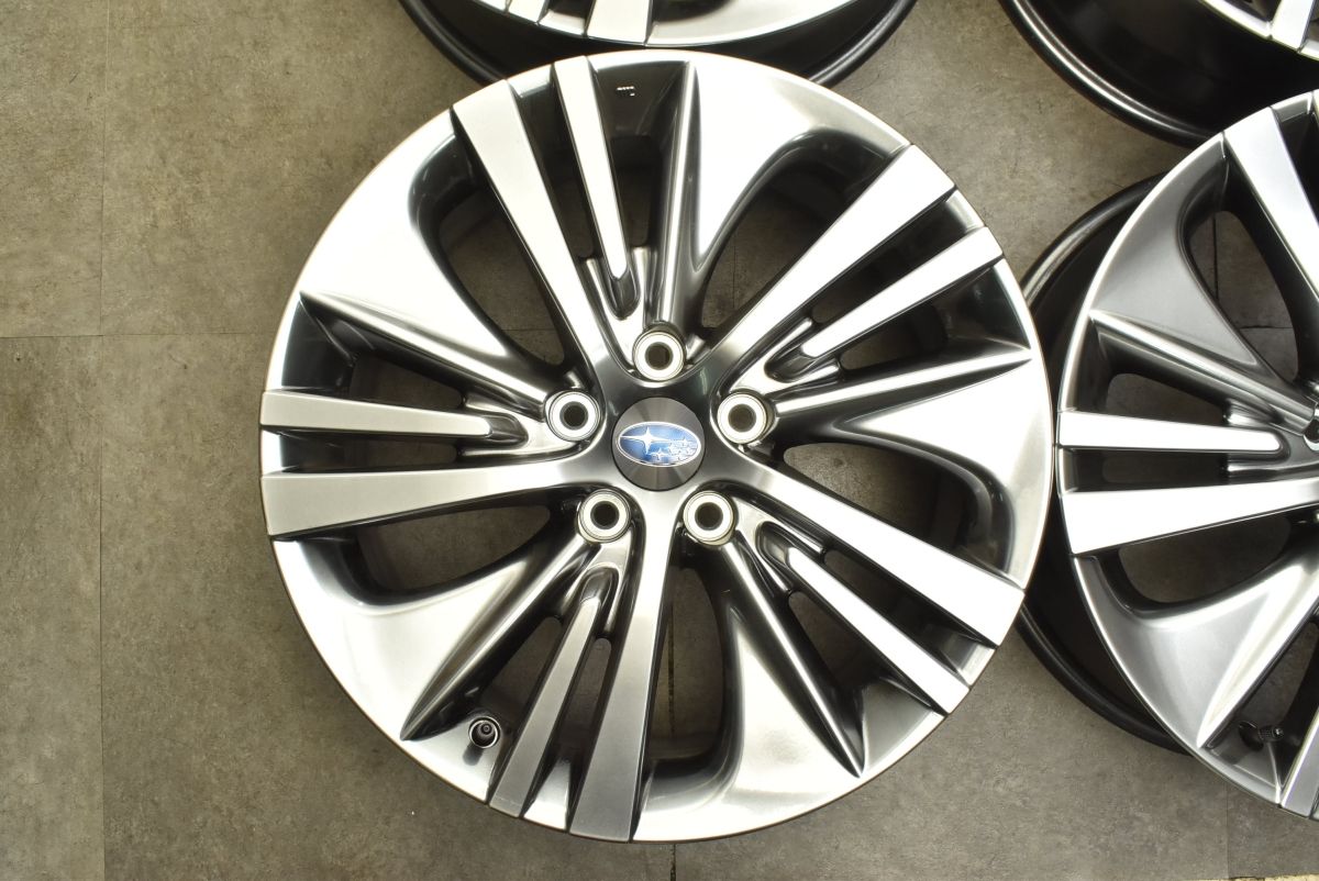 新車外し品】スバル レヴォーグ レイバック 純正 18in 7J +55 PCD114.3