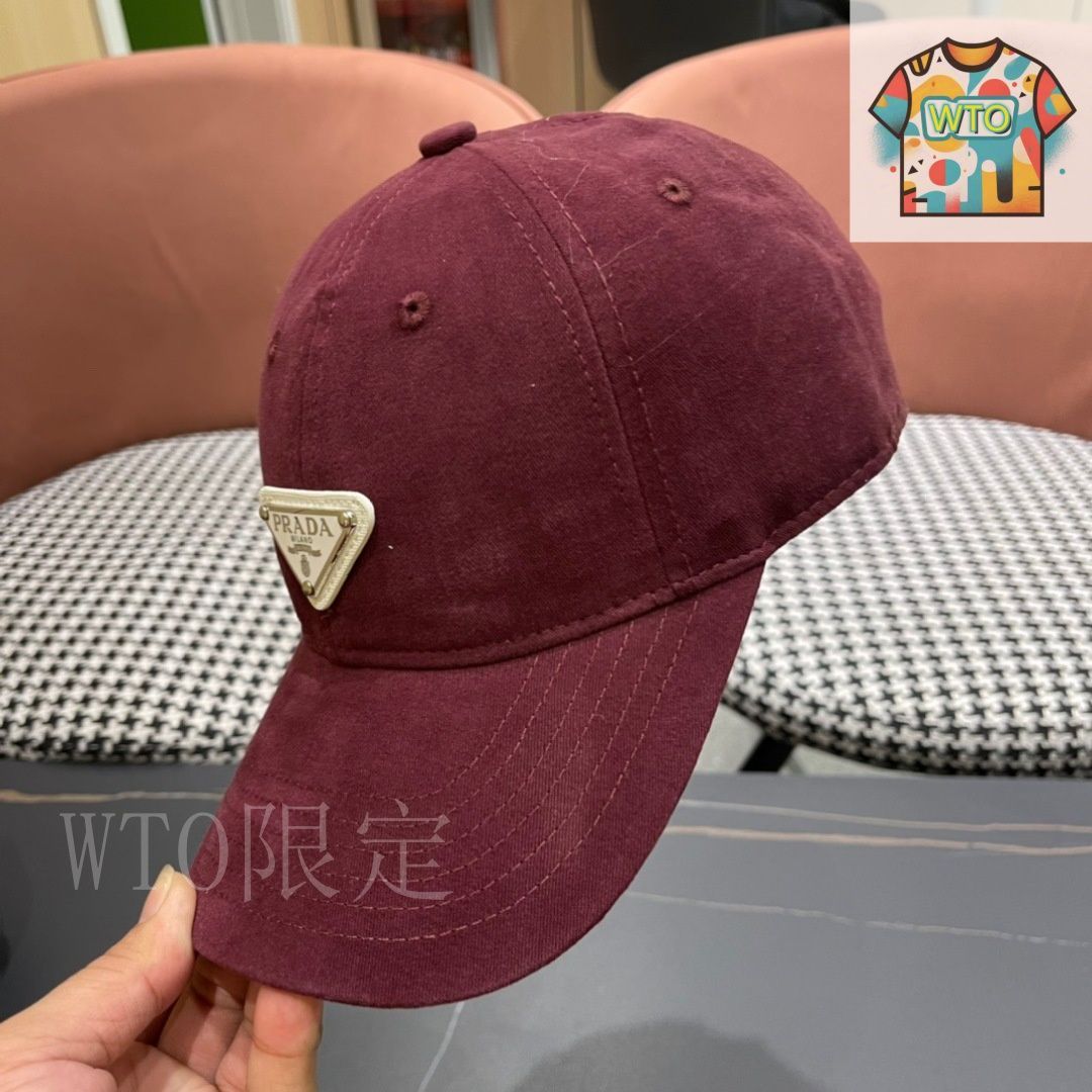 全新品 PRADA ピンク ベースボールキャップ キャップ帽子 プラダ 新品未使用 ピンク お値下げ不可｜Yahoo