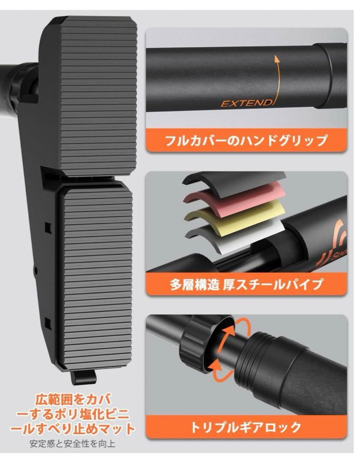 懸垂バー うんてい雲梯 室内自宅 FEWORKS 筋トレ ぶら下がり健康器