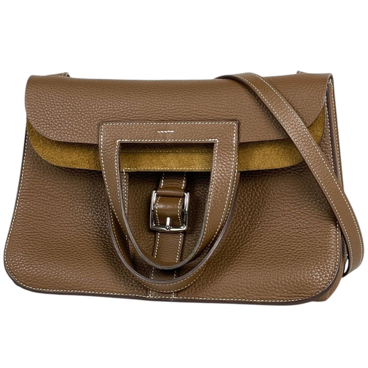 新品 エルメス HERMES レディース ショルダーバッグ ゴールド トリヨン