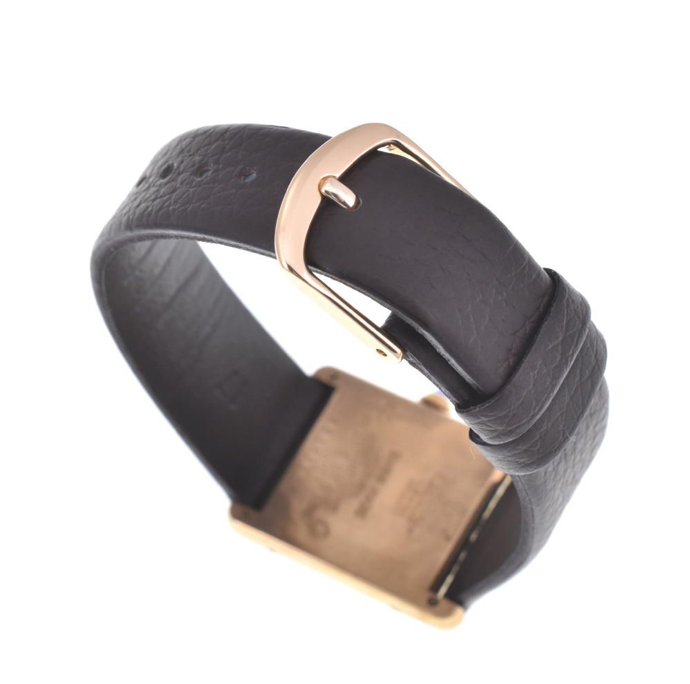 カルティエ CARTIER 1615 マストタンク ヴェルメイユ SV925(GP)/レザー