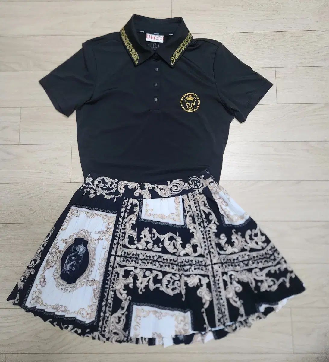 L】UTAA ゴルフウェア レディース スカート ユタ ユタゴルフ 新作UTAA