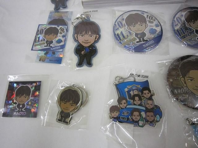 中古品 LDH 三代目JSB NAOTO 人生ほの字組 BIGぬいぐるみ 缶