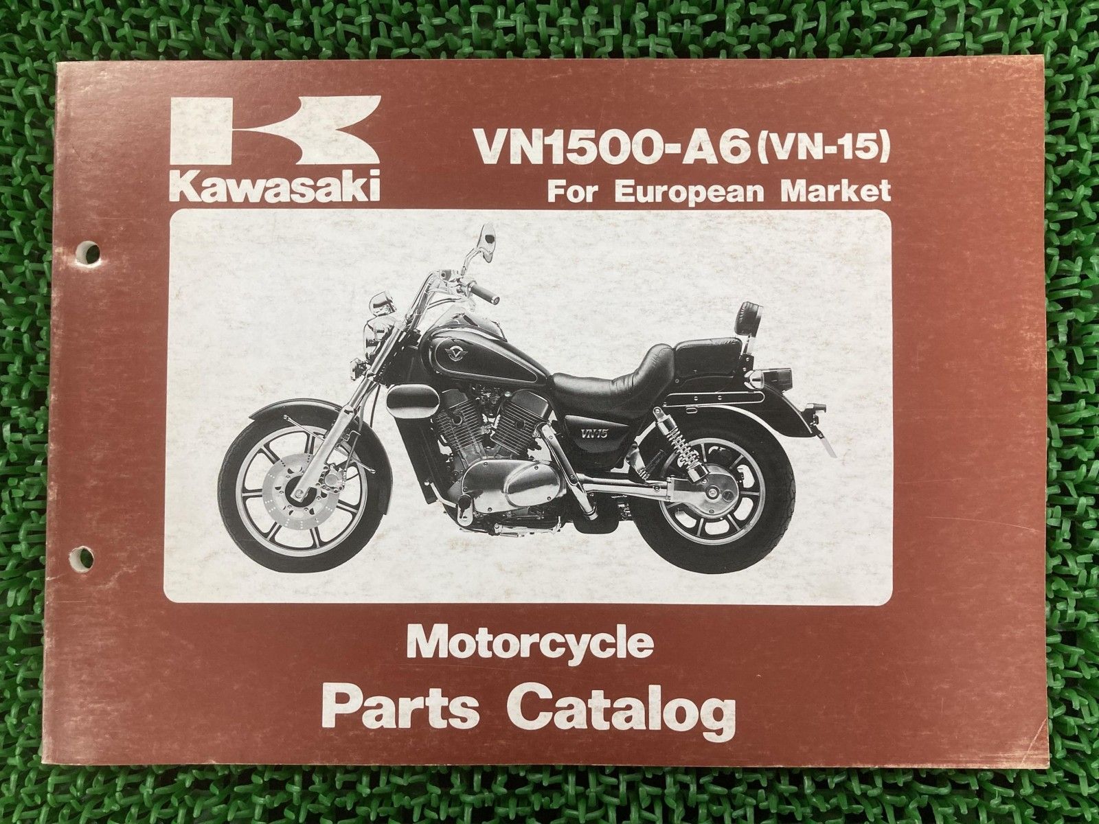 VN-15 パーツリスト 英語版 カワサキ 正規 中古 バイク 整備書 VN1500