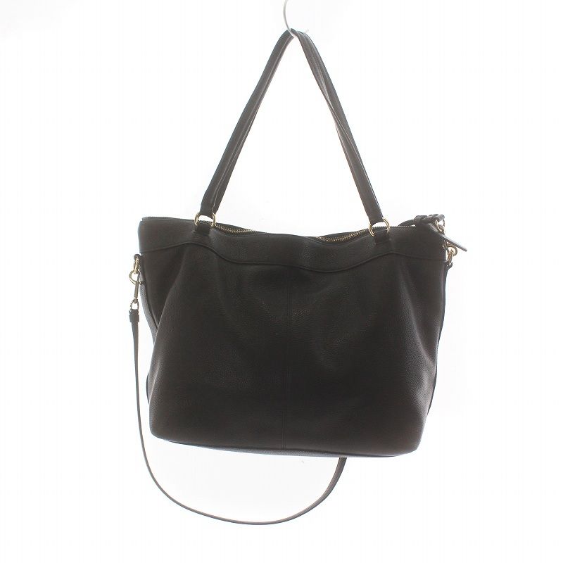 コーチ COACH トートバッグ ショルダー 2WAY ハンド レザー ロゴ金具
