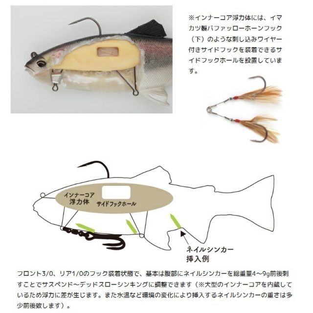 Lazy Swimmer 9inch | IMAKATSU