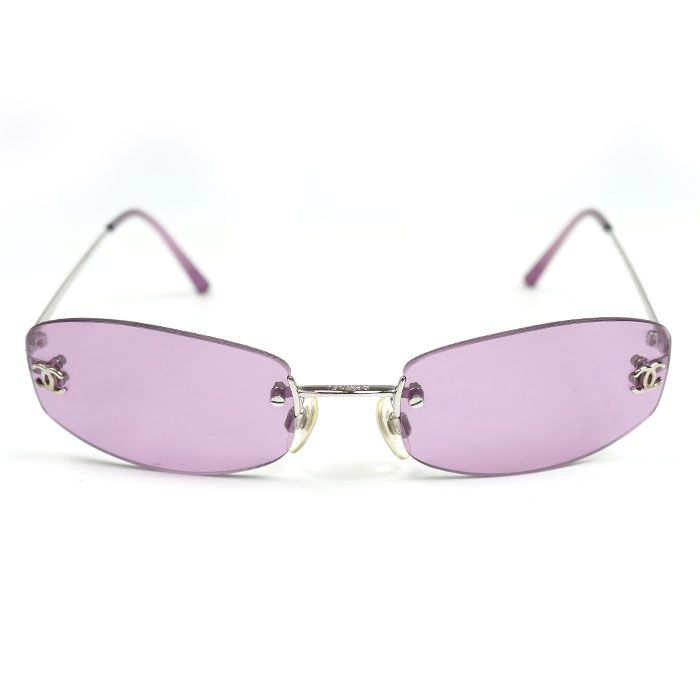 CHANEL シャネル サングラス パープル 4002 C.124/76 54□19 130