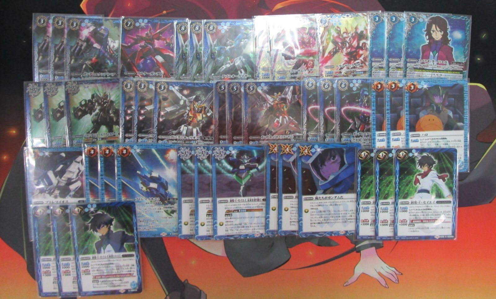 ■バトルスピリッツ ガンダムOO 契約エクシアデッキ フルレート パーツ付■ ガンダム00 デッキ 40枚 フルレート】ガンダム00 デッキ 40枚 機動戦士