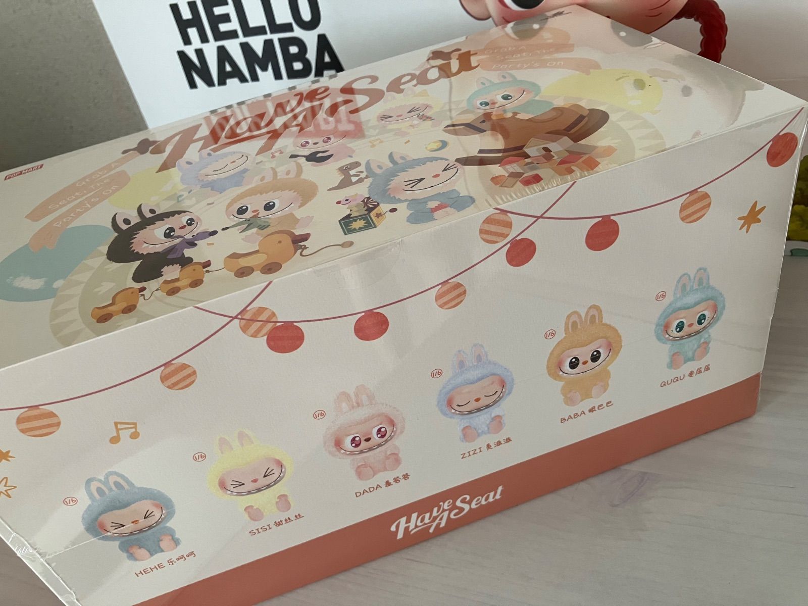 新品未開封 LABUBU Have a seat アソート3ボックスシュリンク付 全国送料無料】新品未開封シュリンク付き、ラブブ ハブアシート