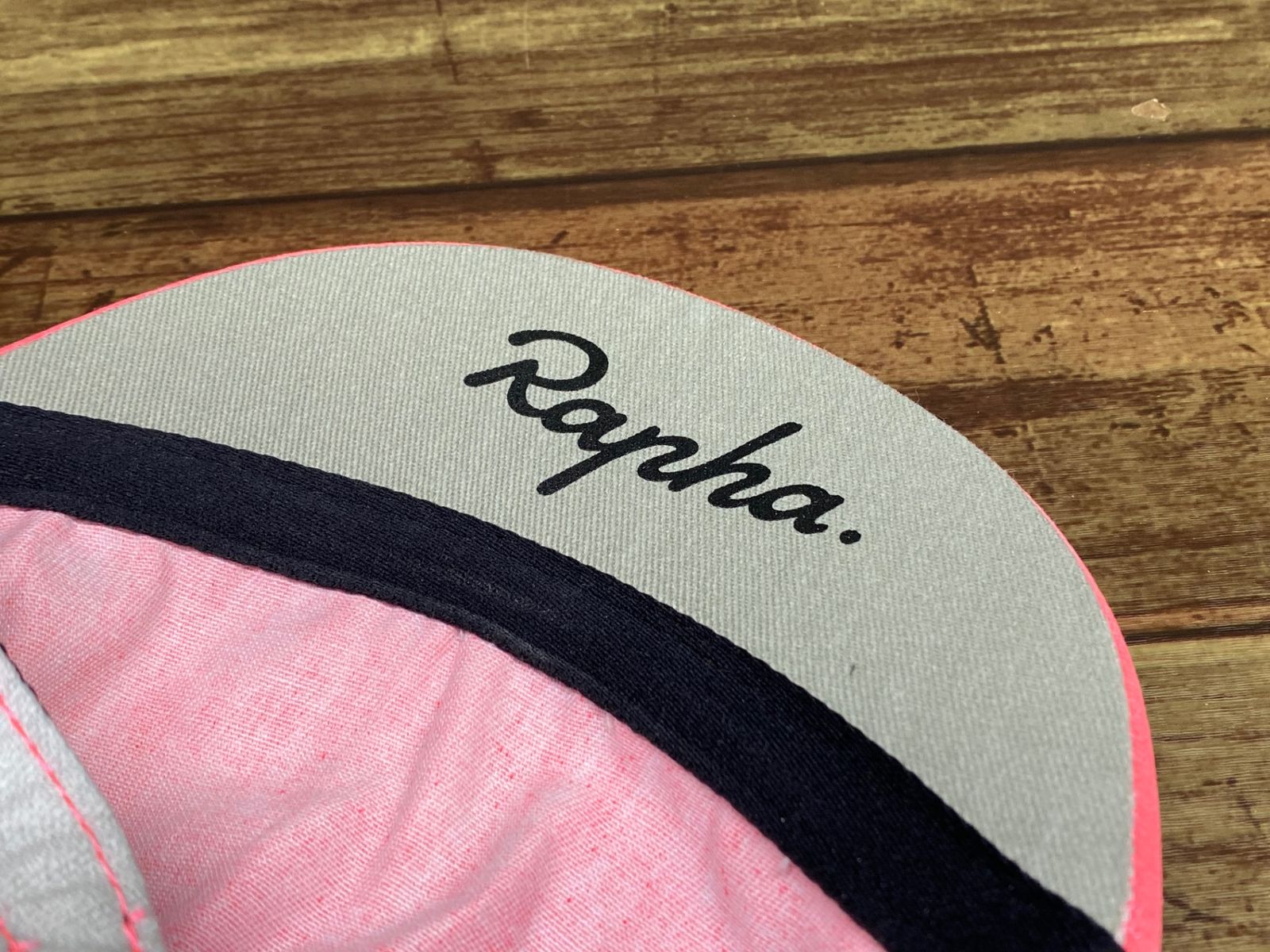 Rapha RCC サイクルキャップ ピンク/グレー Rapha サイクルキャップ