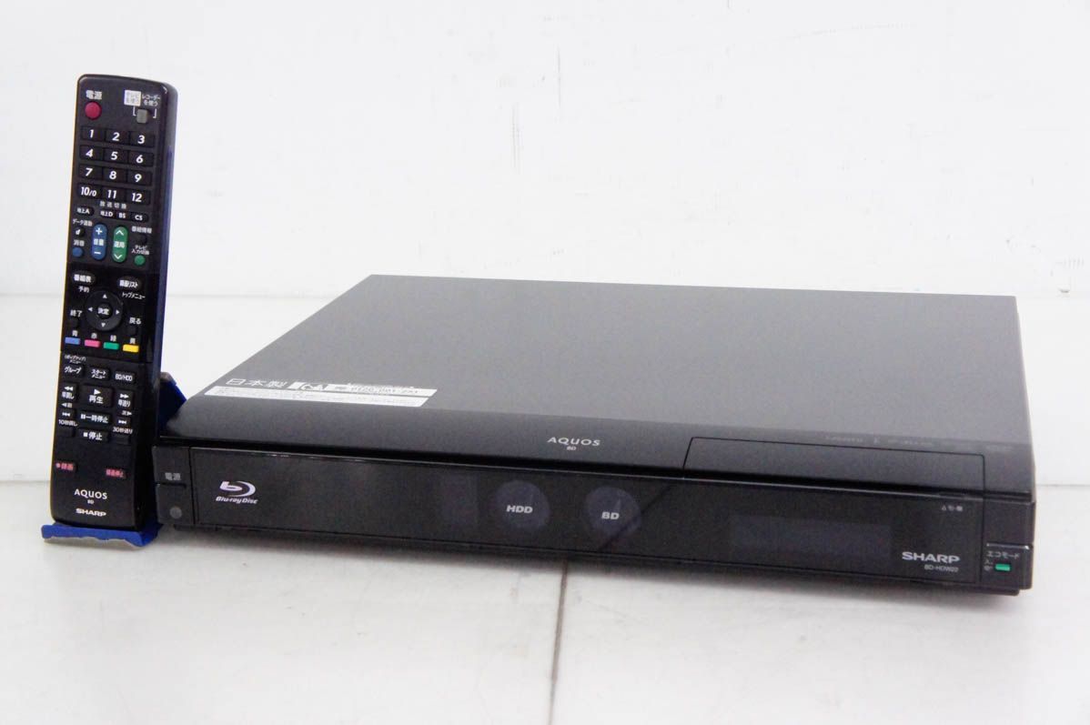 SHARP AQUOS ブルーレイディスクレコーダー BD-HDW22 - メルカリ