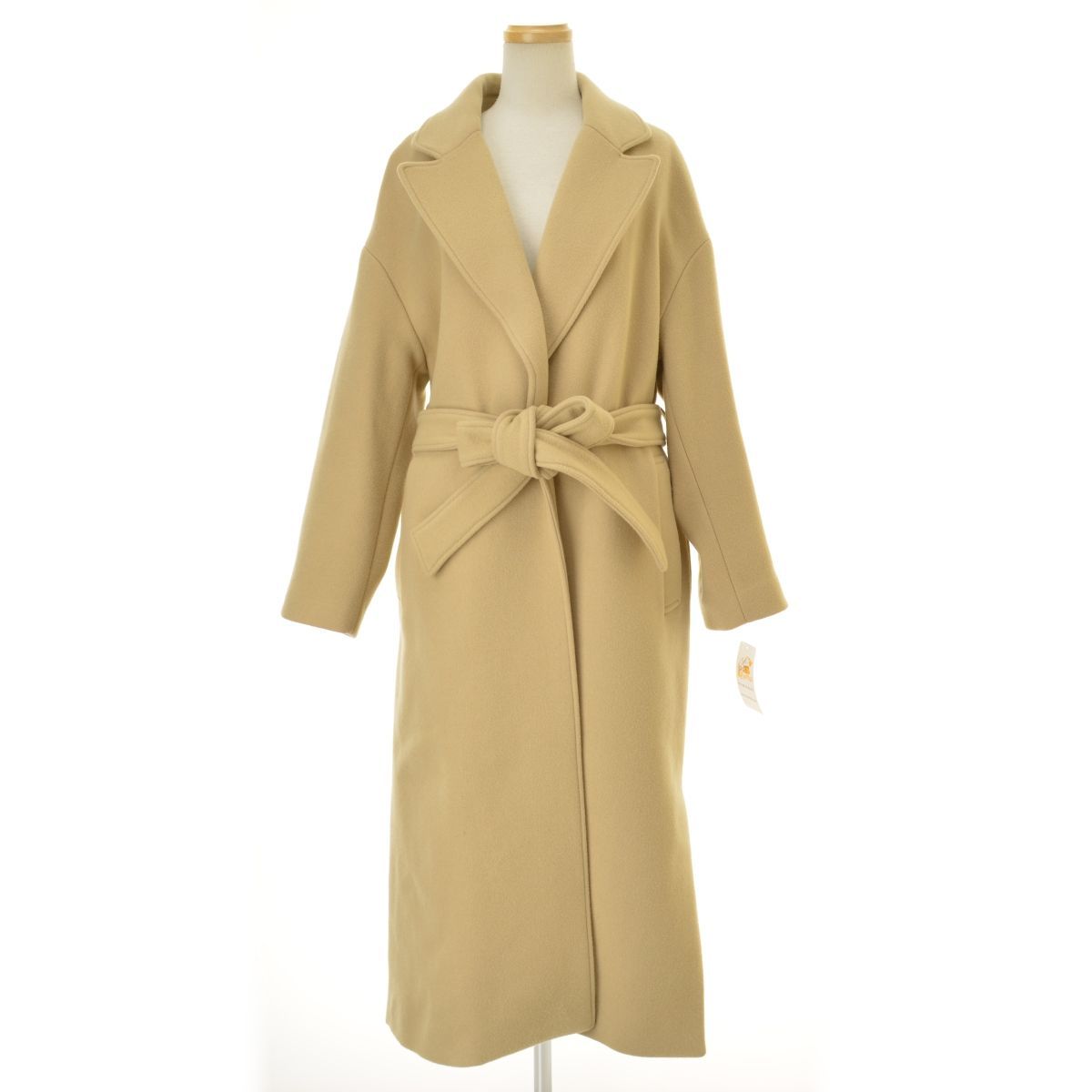 SNIDEL】SWFC194010 ウエストマーク ロングウールコート - メルカリ 