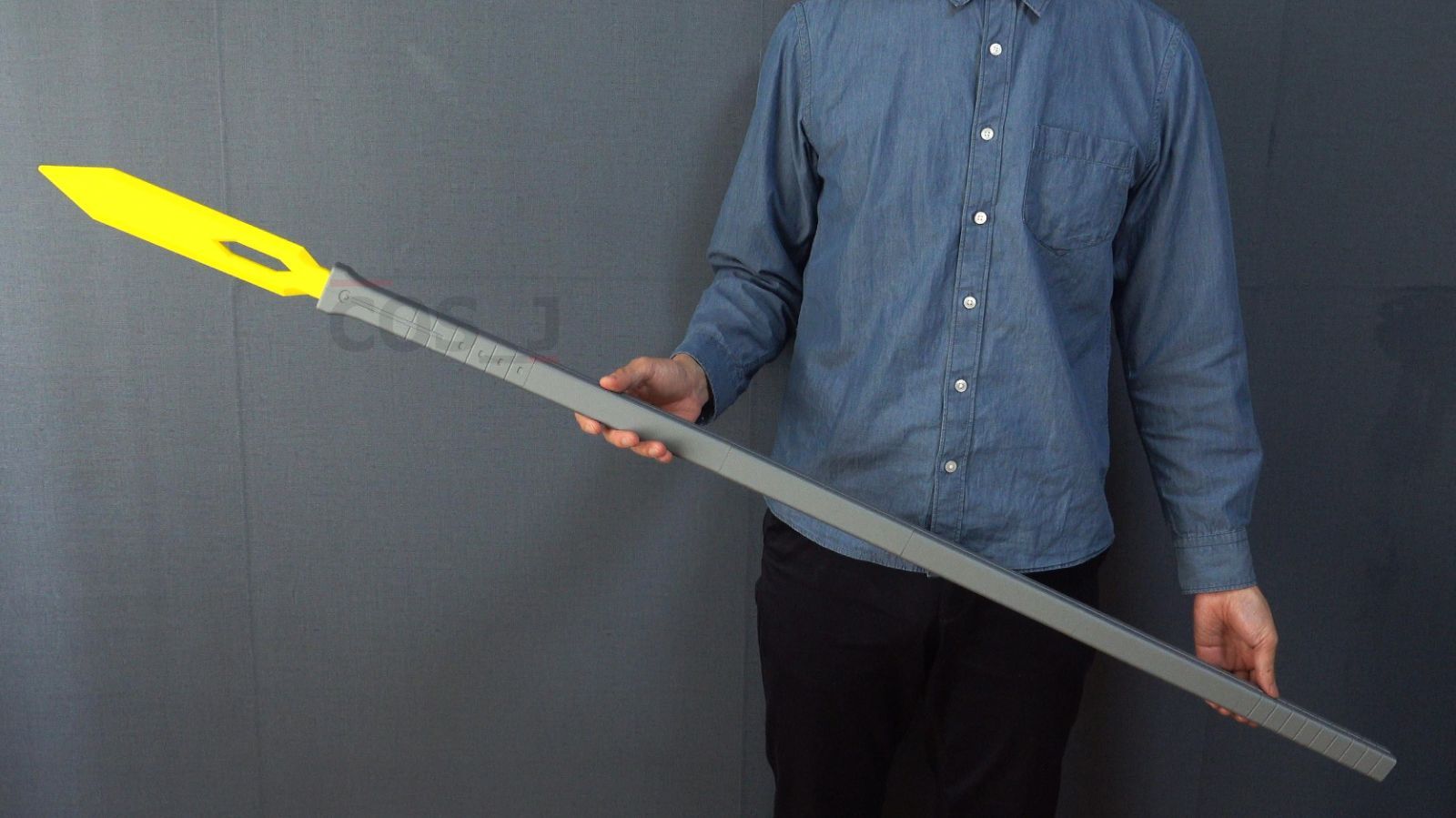 ワールドトリガー 弧月 コスプレ 武器 コスプレ用/ワールドトリガー/弧月/槍/武器/米屋陽介 - メルカリ