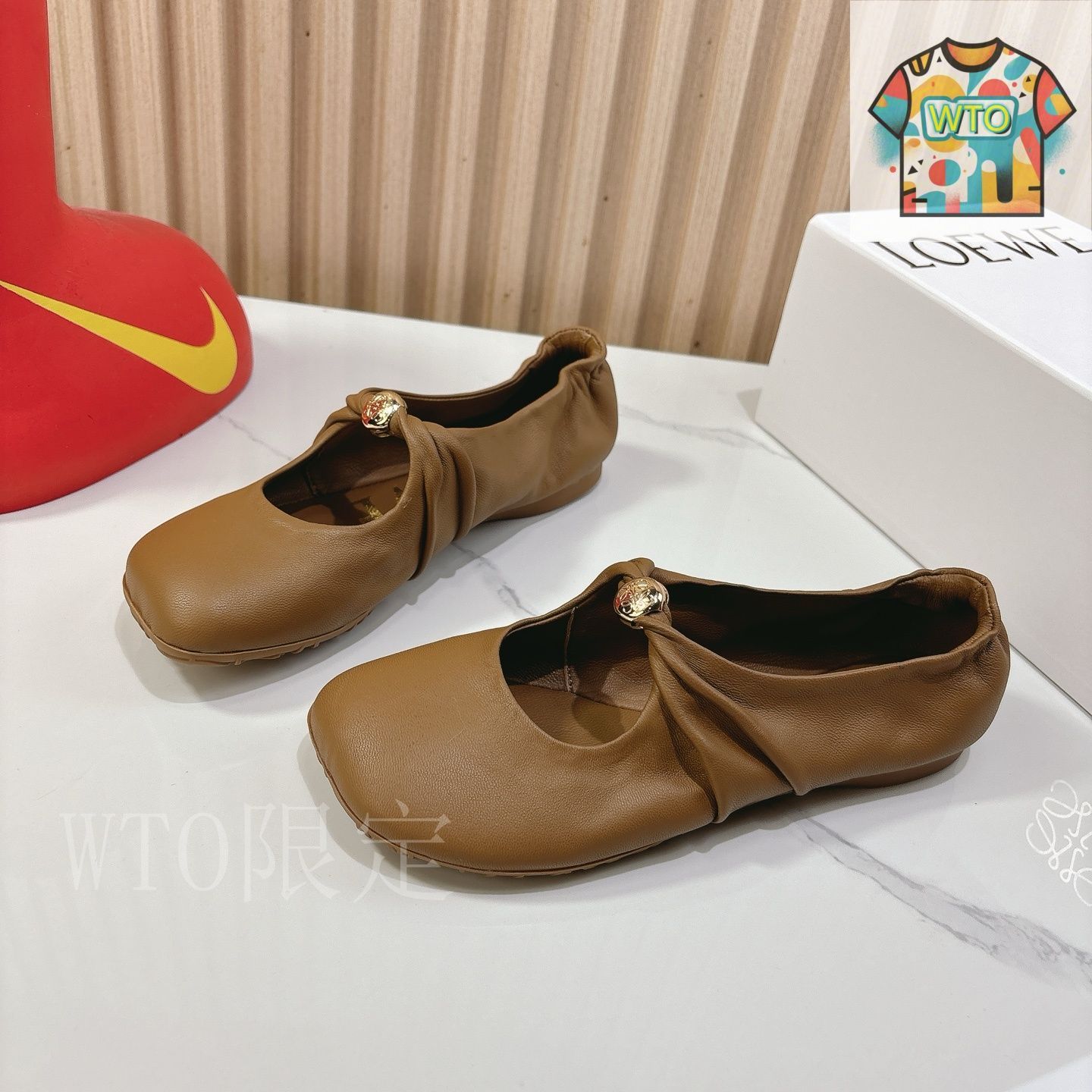 LOEWE ロエベ フラットシューズ35 LOEWE ロエベ フラットシューズ35 LOEWE - ロエベ LOEWE