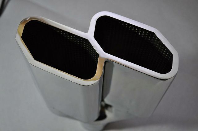 マフラーカッター 180Φ×95Φ スクエア 送料込み