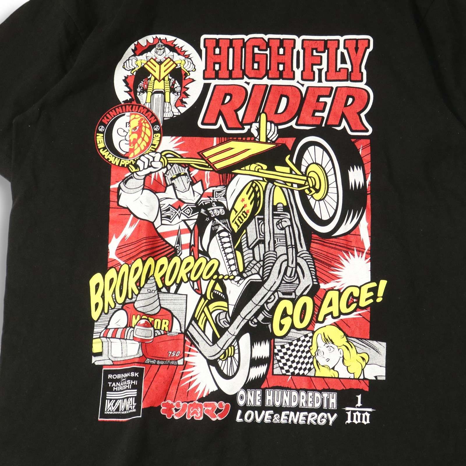 【残りわずか】 × 新日本プロレス キン肉マン ロビン コラボ☆ バンバンビガロ ジャケット・アウター