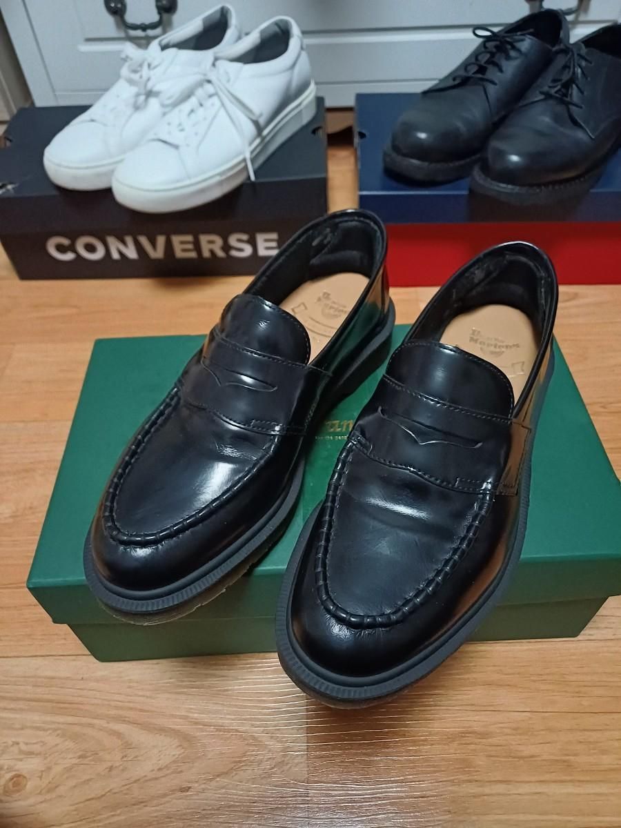 【雷市場（ポンジャン）商品韓国直送】DR. MARTENS(ドクターマーチン) アボット ローファー 260mm