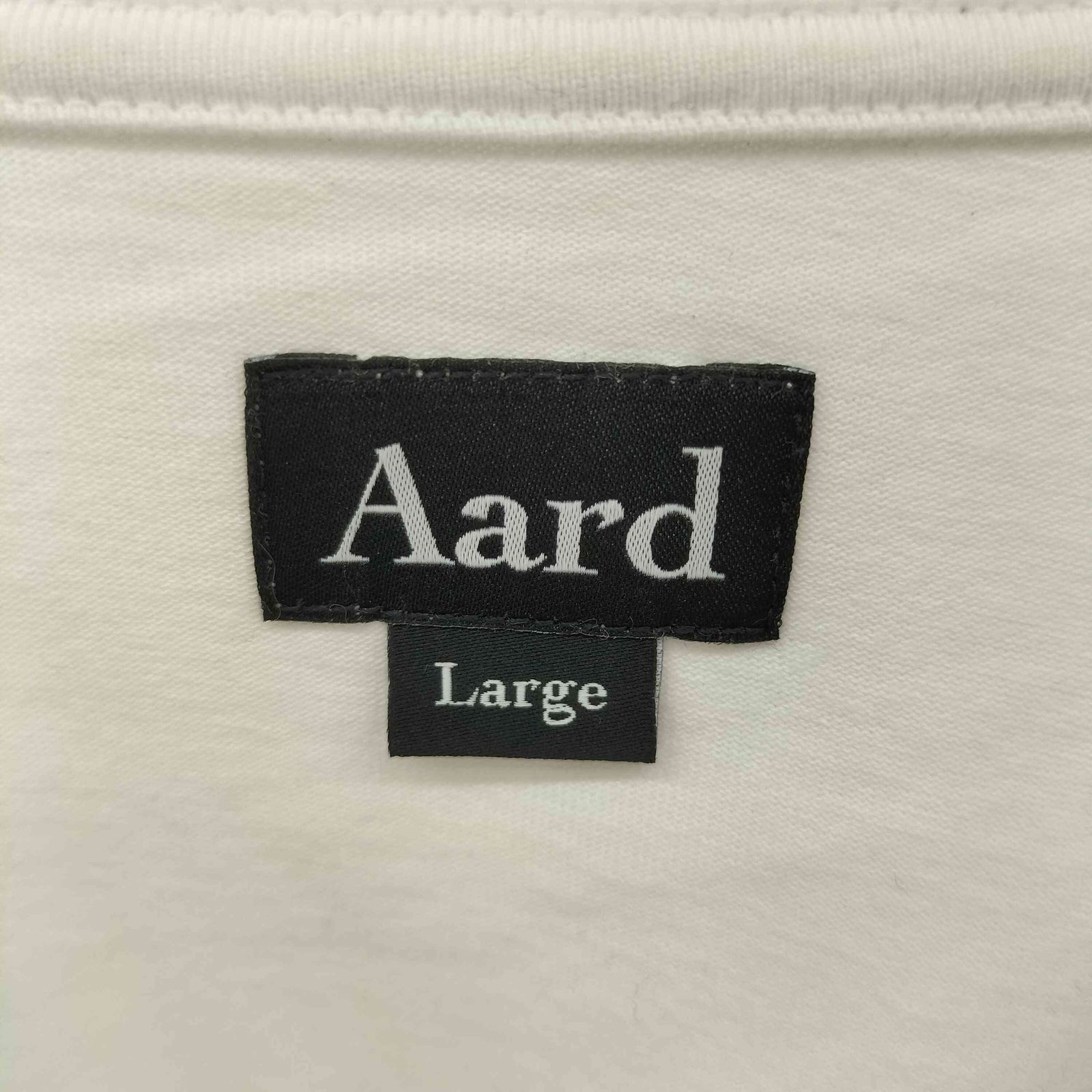 ユーズドフルギ USED古着 Aard Tokyo 前面プリント クルーネックT 