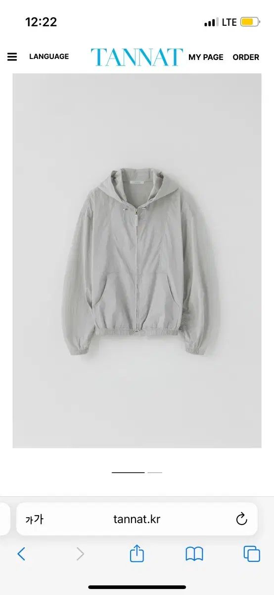 TANNAT colen コーレン ウィンドブレーカー