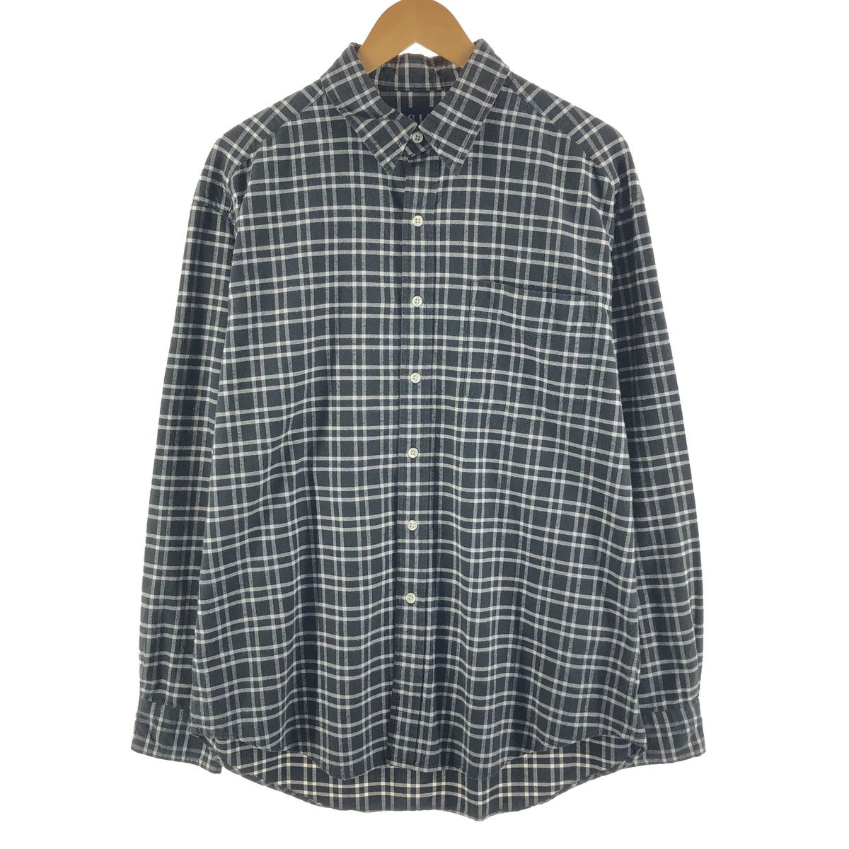 古着 90年代 ギャップ GAP オールドギャップ 長袖 ヘビーネルチェックシャツ メンズL相当 ヴィンテージ/eaa491938
