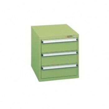 サカエ スモールキャビネット 390×400×420mm グリーン SL-43