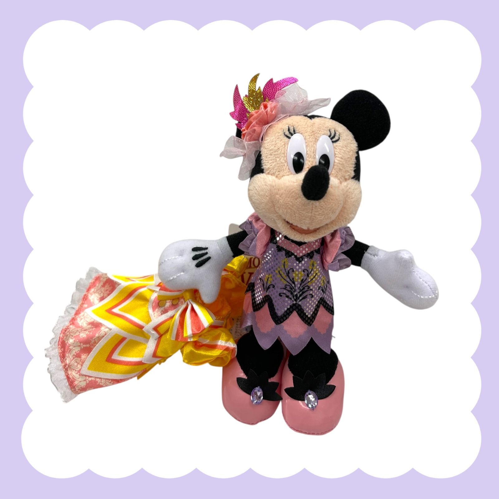 ディズニーランド　ザダイヤモンドバラエティマスター　ぬいぐるみバッジ　ミキミニ お着替えもできる！東京ディズニーランド「ザ・ダイヤモンド