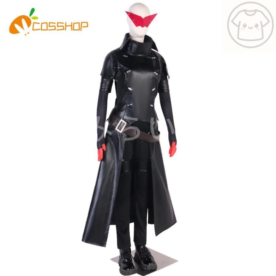 ペルソナ5 風 主人公 雨宮蓮 風 コスプレ衣装 イベント 演出服 変装 二次会 COS Cosplay