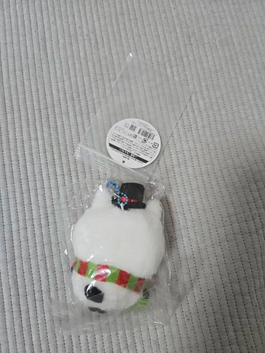 ちいかわ ハチワレ 雪だるま クリスマス マスコット