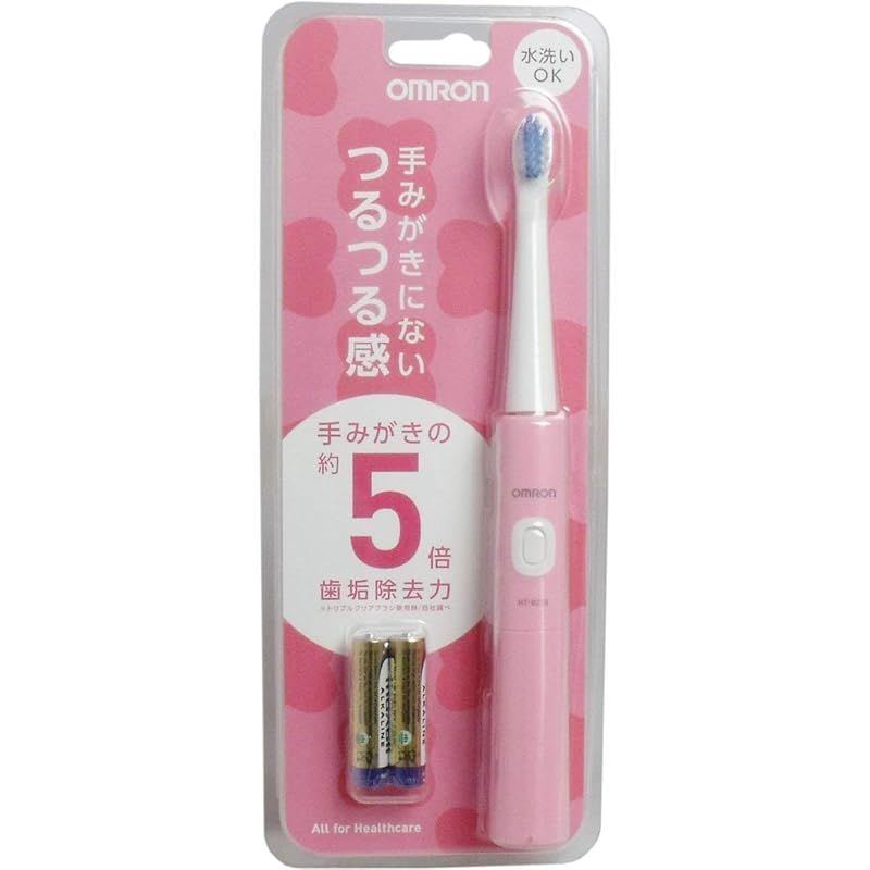 オムロンヘルスケア 音波式電動歯ブラシ ピンク HT-B210-PK 1