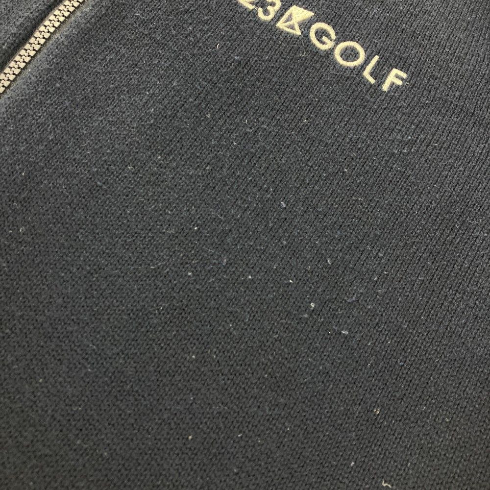 サイズ：L 23区GOLF ニジュウサンクゴルフ  ニットジャケット  ネイビー系 [240101469752] ゴルフウェア メンズ ストスト サイズ：L 23区GOLF ニジュウサンクゴルフ ニットジャケット