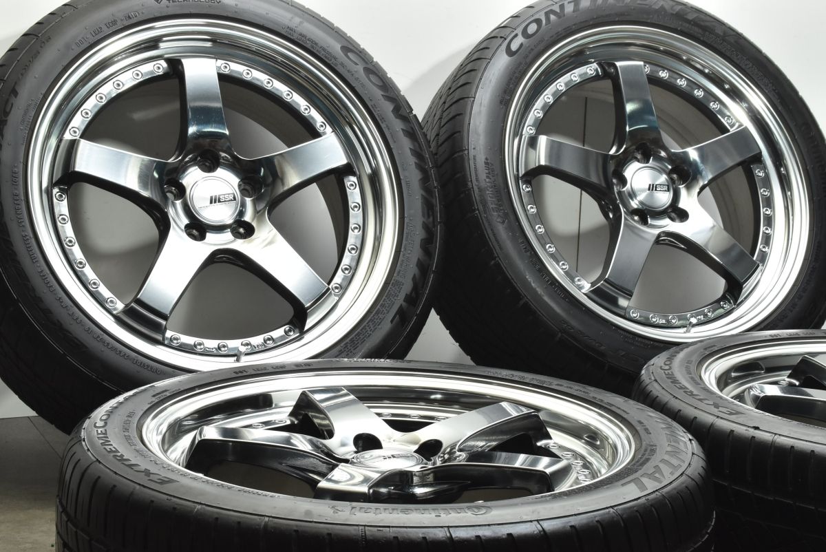 3ピース 深リム】SSR プロフェッサー SP4 19in 8J +49 PCD114.3 